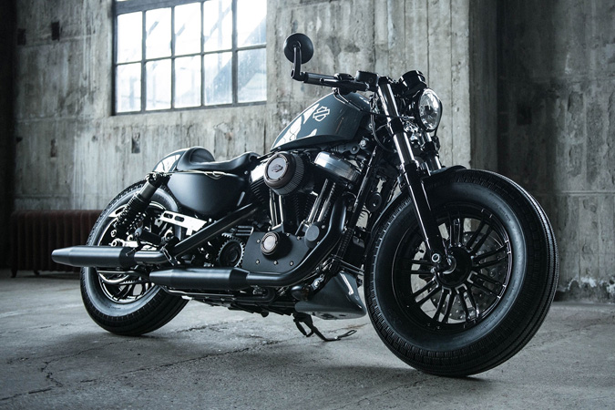 宜しくお願いいたしますハーレー48 純正マフラーセット　バイク　　Harley-Davidson