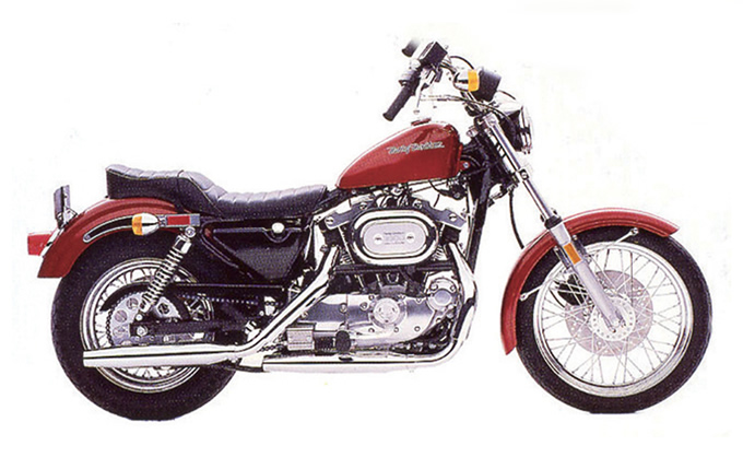 33-0699 ハーレー トランペットホーンXL 1957-1985モデル (ショベル　ハーレー