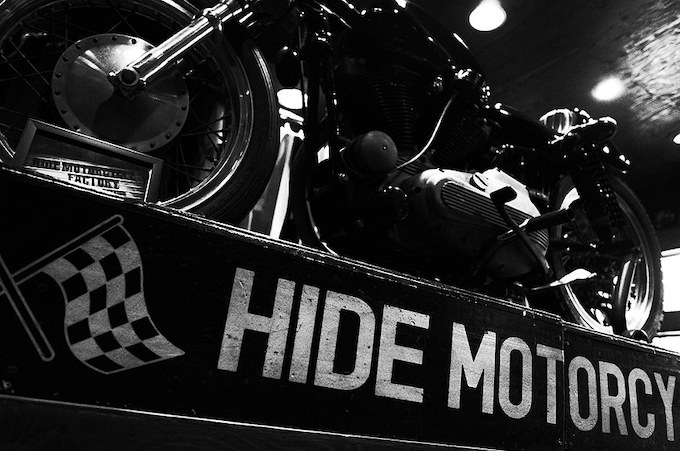 HIDE MOTORCYCLE×RUDE GALLERY PHOTO & MOTORCYCLE EXHIBITION